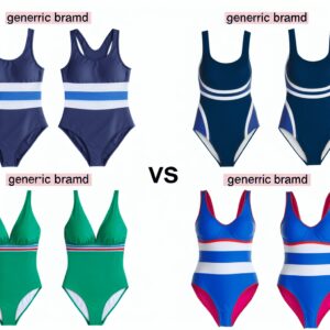 Comparaison des maillots de bain MOSwimming avec d'autres marques