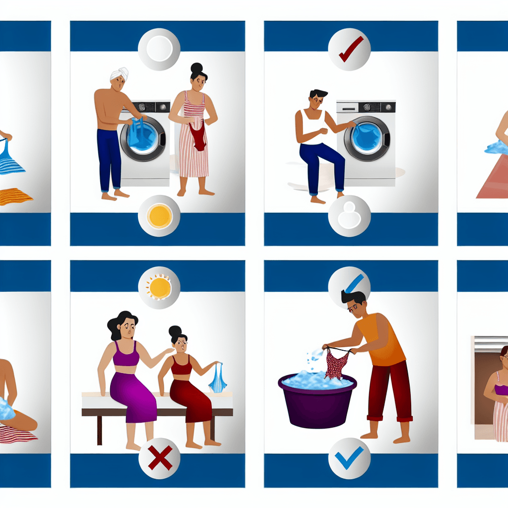 Les erreurs à éviter lors du lavage de vos maillots