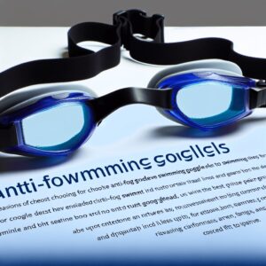 Les lunettes de natation anti-buée : Pourquoi et comment les choisir