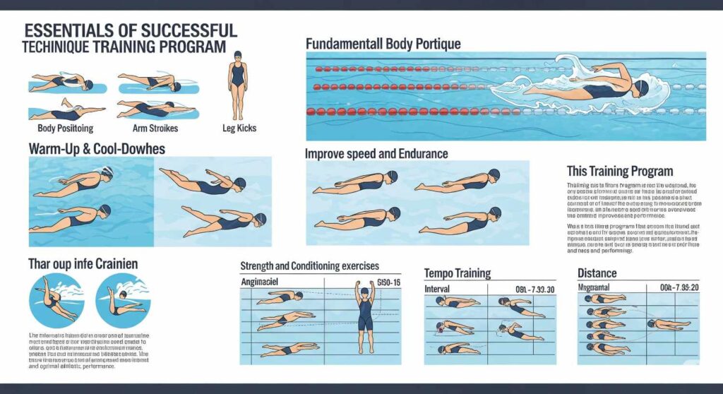 Les bases d'un bon programme d'entraînement en natation