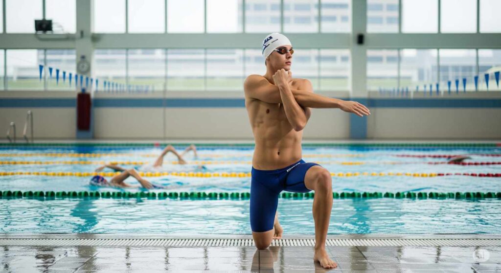L'importance de l'échauffement en natation avant l'entraînement