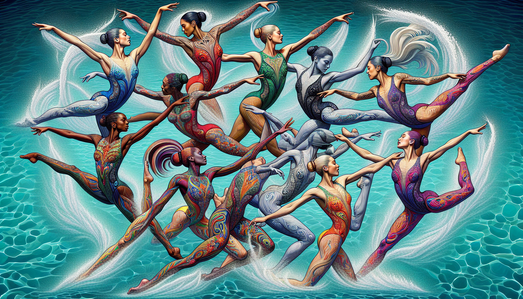 Choisir et entretenir son maillot de natation synchronisée